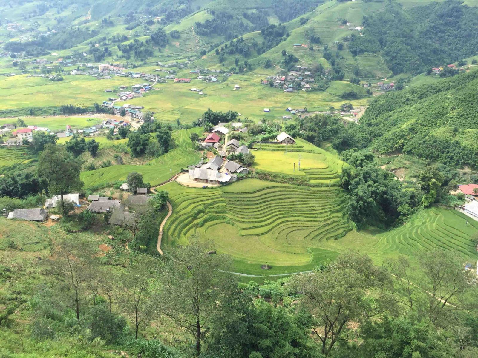 La ruta desde Hanói hacia Lao Cai