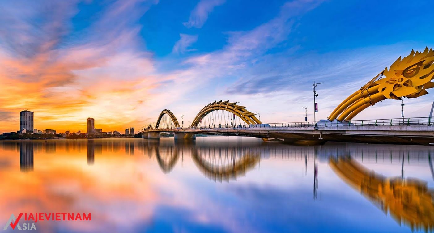 El tiempo en Vietnam puente dragon