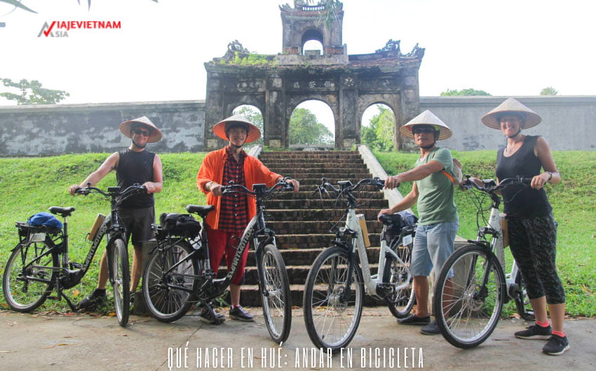 Qué hacer en Hué: Andar en bicicleta