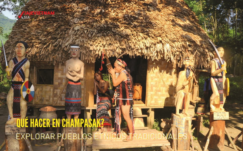 Qué hacer en Champasak: Explora pueblos etnicos tradicionales