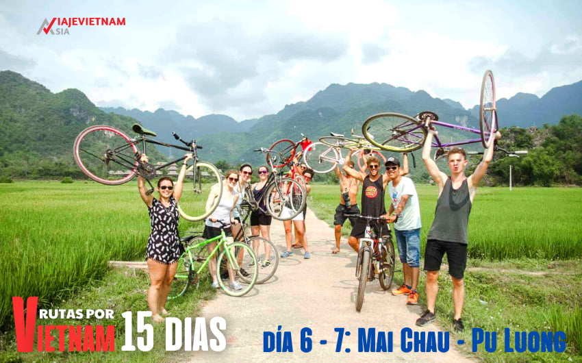 RUTAS POR VIETNAM 15 DIAS - Dia 6 - 7: Mai Chau - Pu Luong