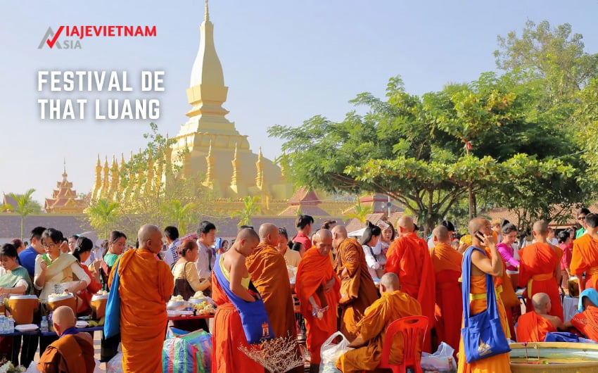 Festivales en Laos - That Luang