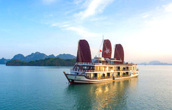 Crucero Orchid 3 días 2 noches en la Bahía de Halong