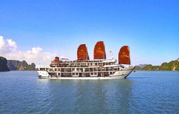 Crucero Alisa Premier 2 días 1 noche en la Bahía de Halong