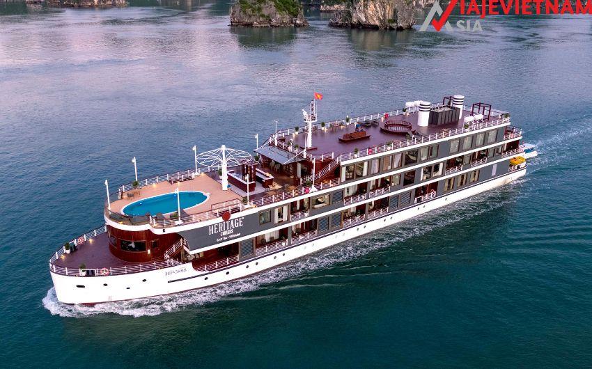 CRUCERO HERITAGE 3 DÍAS 2 NOCHES EN LA BAHÍA DE LAN HA Y BAHÍA DE BAI TU LONG