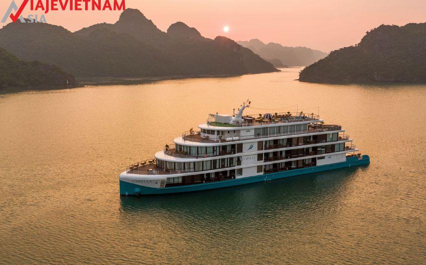 EL CRUCERO CAPELLA 2 DÍAS 1 NOCHE EN LA BAHÍA DE HALONG