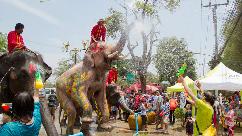 Festival Songkran (Año Nuevo tailandés - abril)