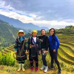 senderismo por los campos en terrazas de sapa 1