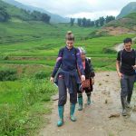 senderismo por los campos en terrazas de sapa 2