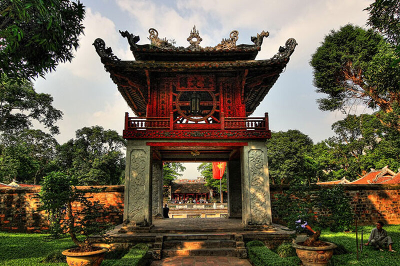 templo de la literatura quoc tu giam