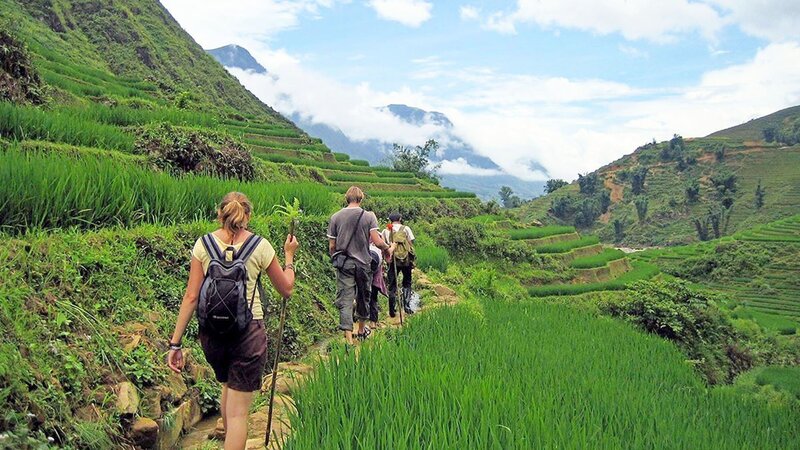 trekking sapa 1 dia para ver las montañas y pueblos 3