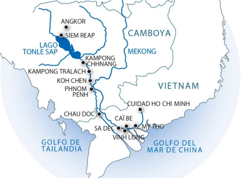 ¿donde esta el delta del mekong