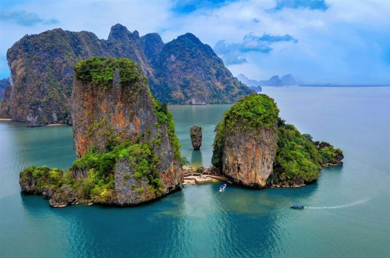 bahia de phang nga la bahia mas hermosa de tailandia