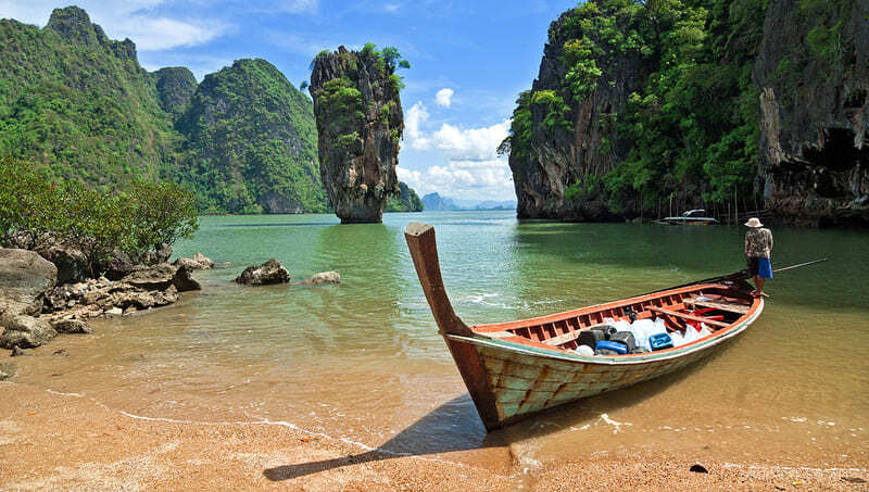 la mejor epoca para visitar la bahia de phang nga