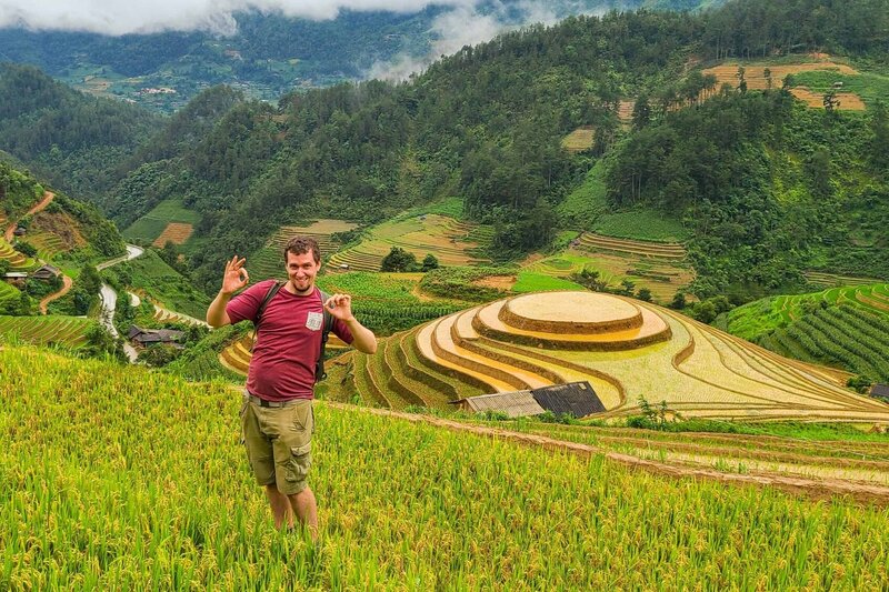 ¿que hace famosos los campos en terrazas de mu cang chai